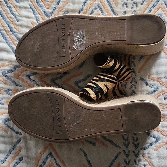 Slip on wedge sandals - Picture 2 of 5